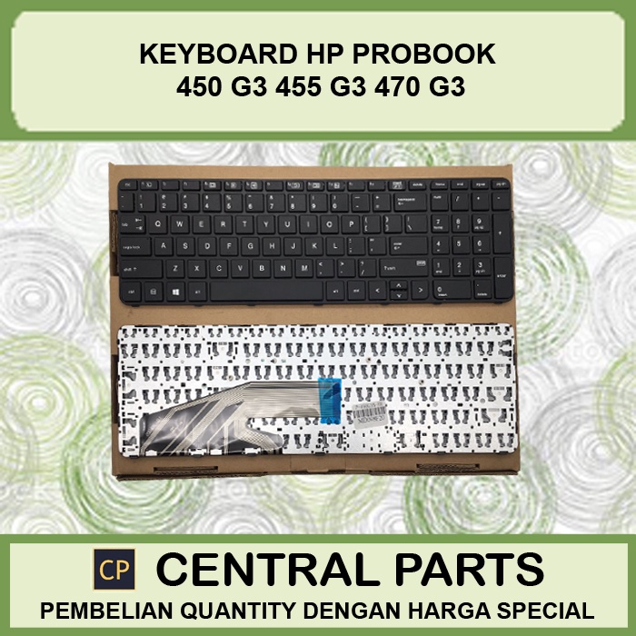 HP ProBook 450 G3 455 G3 470 G3 แป้นพิมพ์แล็ปท็อป