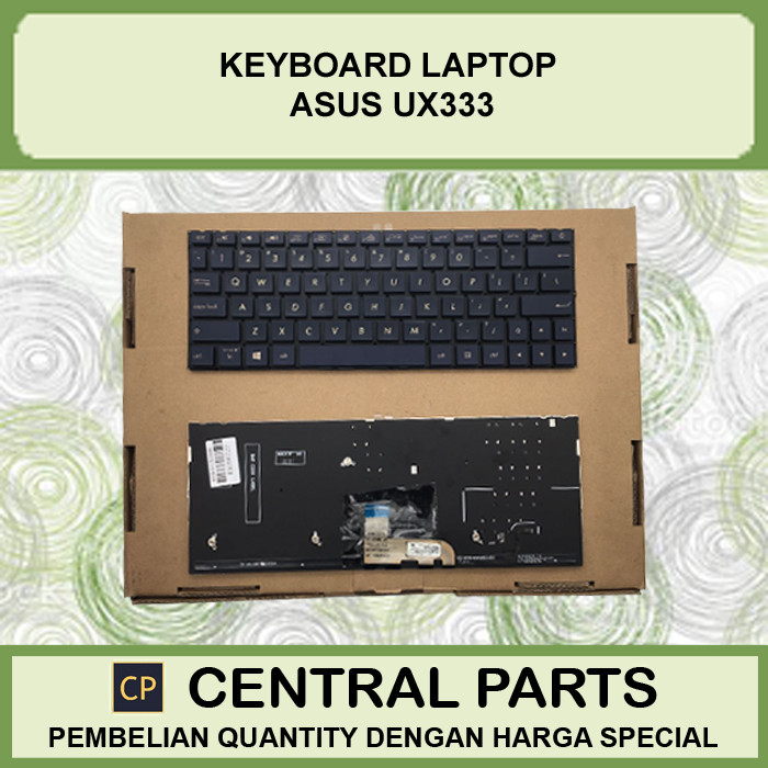 Asus Zenbook 13 UX333 UX333f UX333fa UX333flc UX333fn แป้นพิมพ์แล็ปท็อป