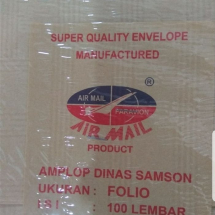 ซองจดหมาย Samson Folio Airmail 100 แผ่น