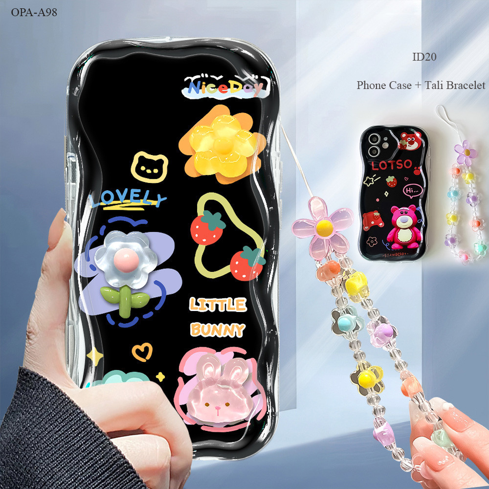 ปลอก Hp Untuk OPPO A5 A5I A60 A79 A98 A7 A5S A11K A12 A3S A12E A15 A15S A16 A16S A16K A16E A16E A16 