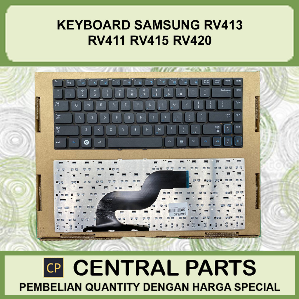 คีย์บอร์ดสําหรับ Samsung RV409 RV410 RV411 RV415 RV420 RV413