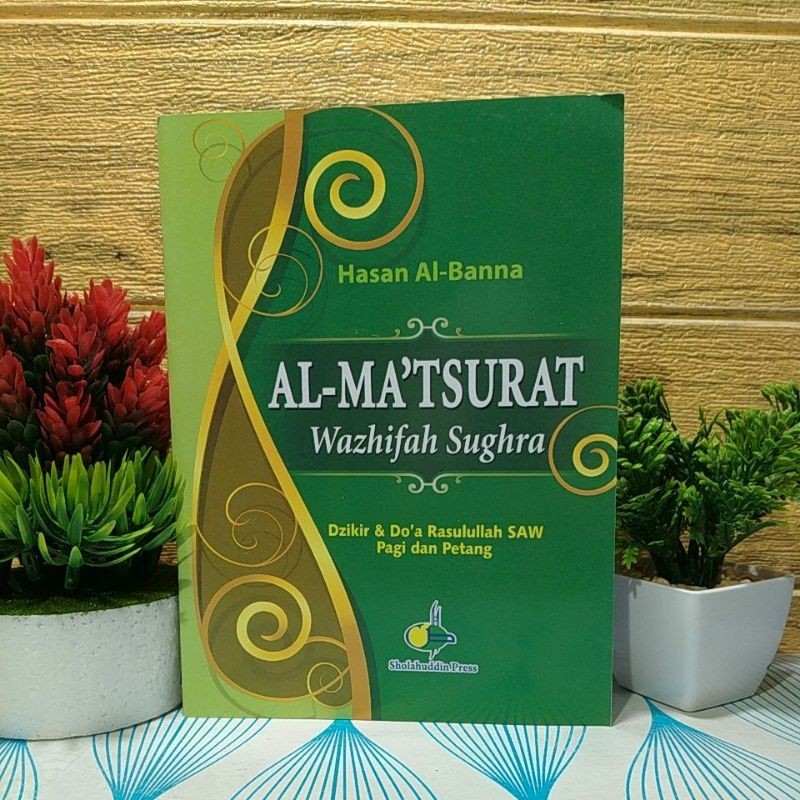 Al Matsurat Al Matsurat Wazhifah Sughra Morning Evening Dhikr Large A5(14x20cm) แปลละติน Sholahuddin
