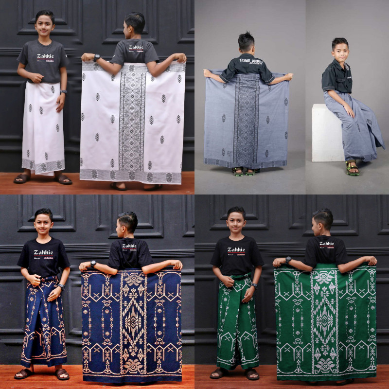 Batikans - Boys ' Batik Sarong Gus Iqdam Batik Sarong, The Latest Pekalongan Batik Santri Sarong