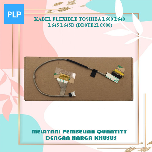 แบบยืดหยุ่น Toshiba L600 L640 L645 L645D P/N-DD0TE2LC000