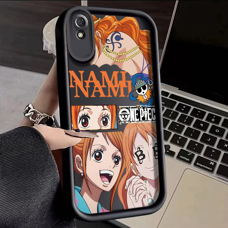 Hp Xiaomi Redmi 9A Redmi 9i Redmi 9T Redmi 9 Power Case Nami สวยและลูฟี่เคสโทรศัพท์มือถือลายชิ้นเดีย