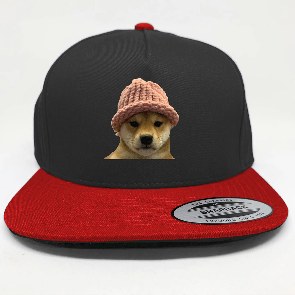 หมวก Camo Snapback Crypto Meme Coin WIF Dog Wif Hat