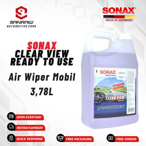 Sonax Xtreme Extreme Windshield Washer Air Wiper พร ้ อมใช ้ - 3.78 ลิตร