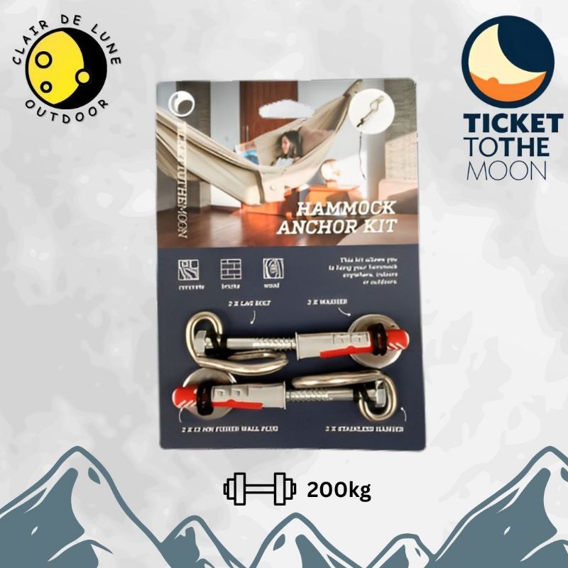 Ticket To The Moon Anchor Kit/Anchor Hammock