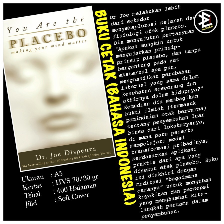 You Are the Placebo - Dr.Joe Disenza (หนังสือพิมพ์)