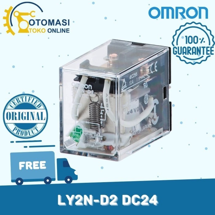 Ly2N-D2 Dc24 รีเลย์ Omron ราคาพิเศษ