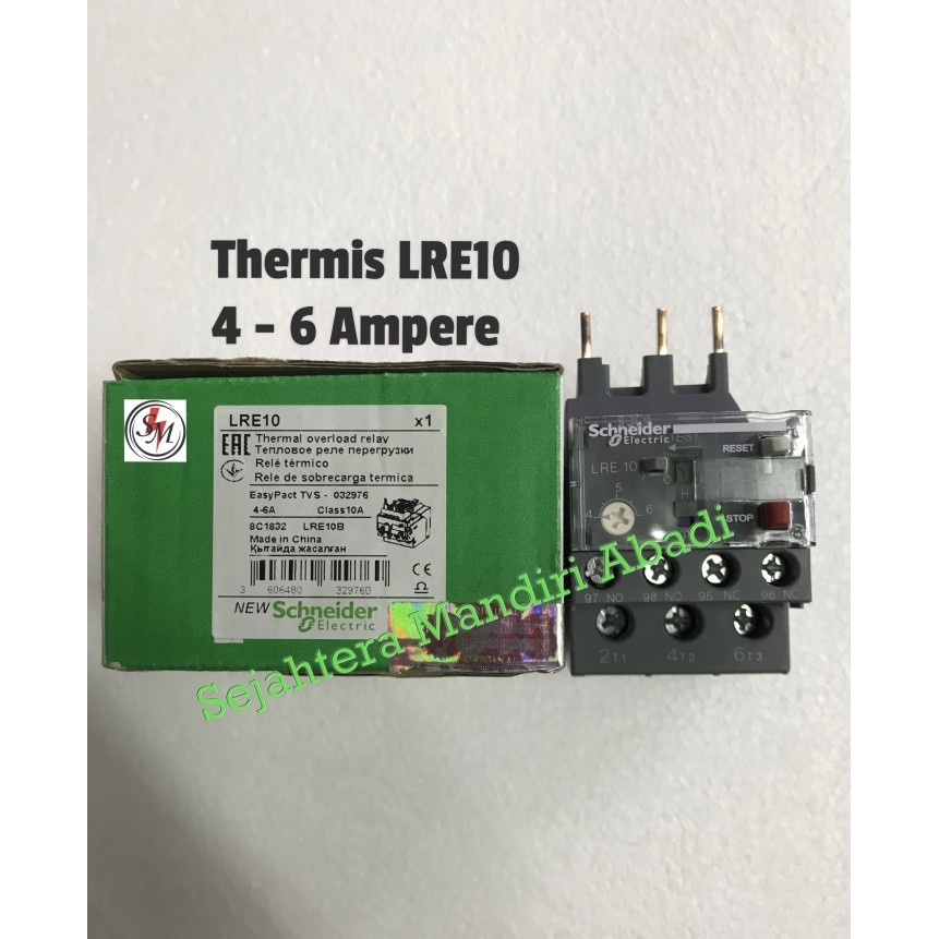 รีเลย์โอเวอร์โหลดความร้อนต่อเทอร์มิสเตอร์ Lre10 Schneider ราคาพิเศษ