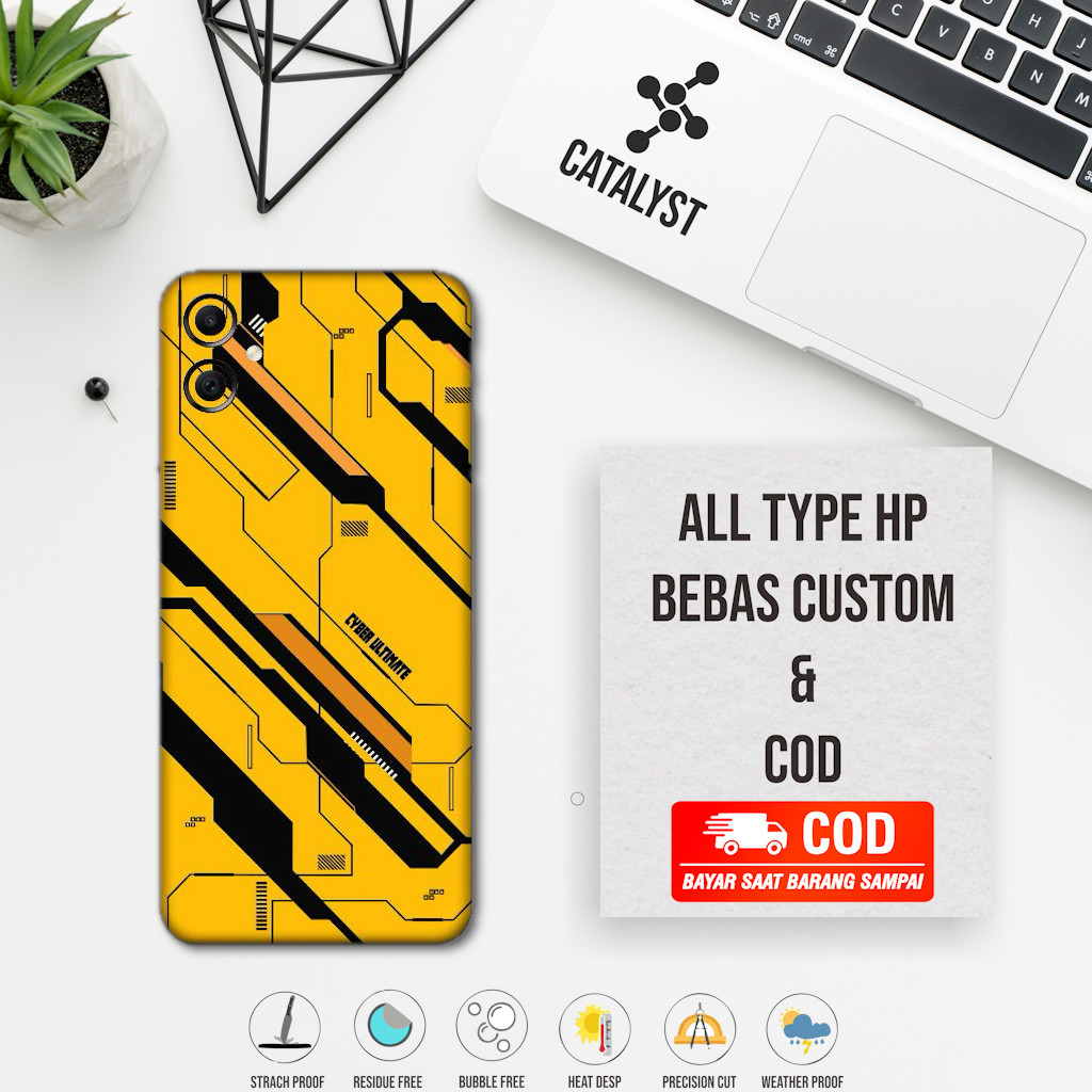 Samsung a05 full body Skin - ซื้อ 1 แถม 2 - cyberpunk ultimate Code 4L9U