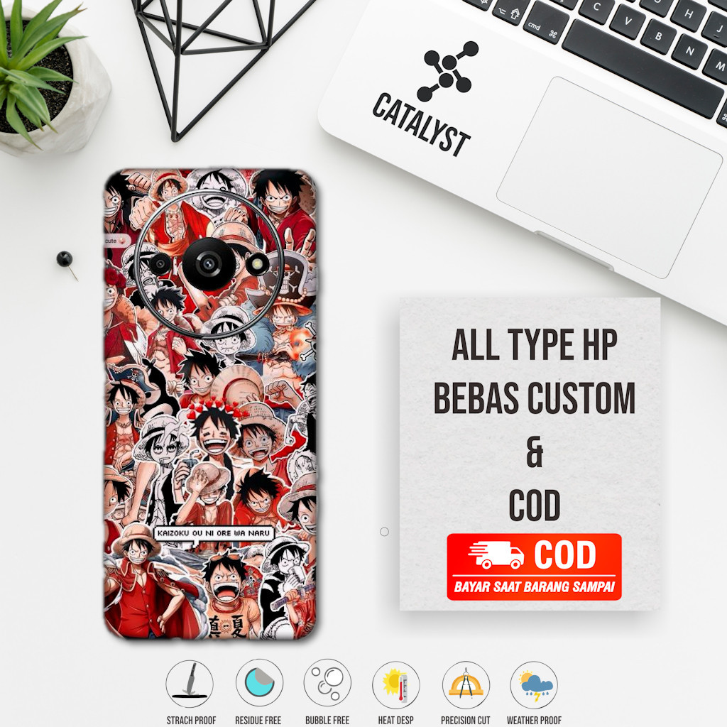 Garskin Skin Redmi A3 แบบเต็มตัว - ซื้อ 1 แถม 2 - รหัส wanpis AO4S