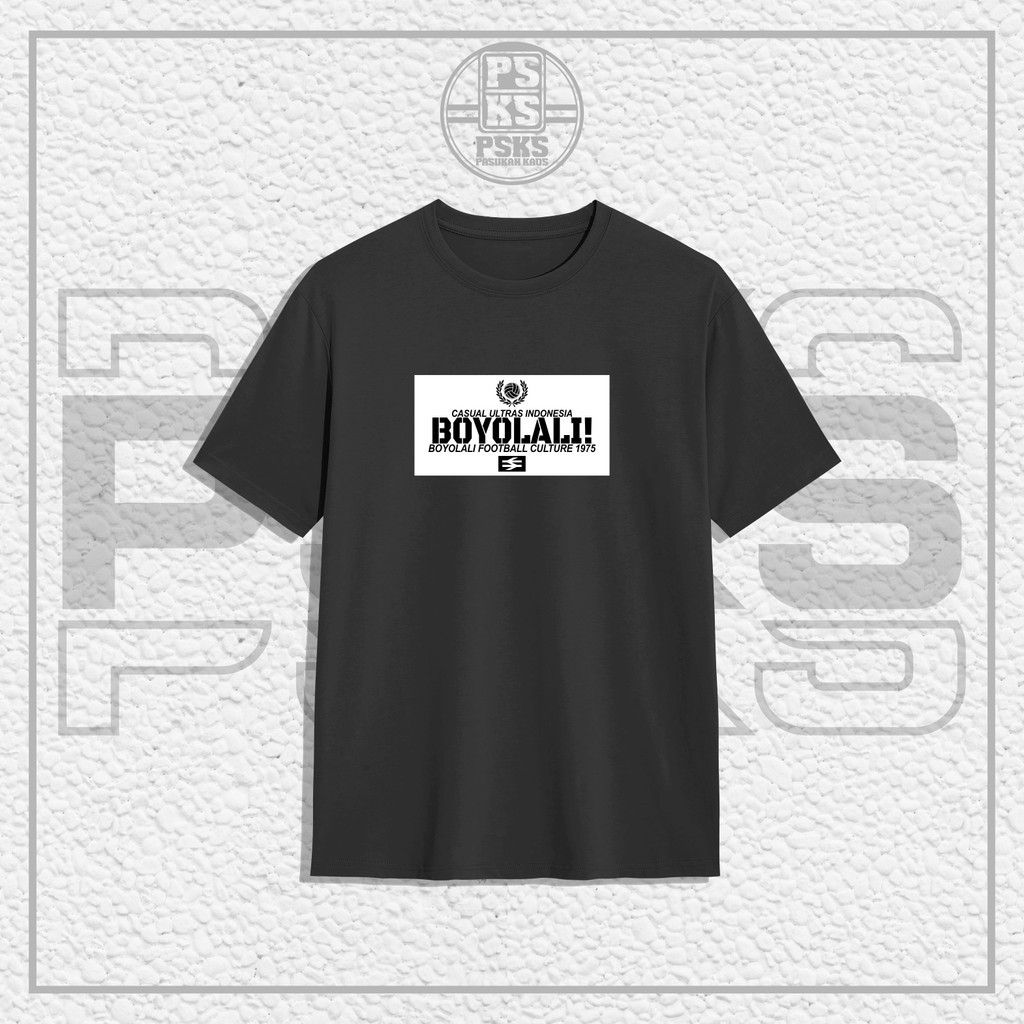Ultras Indonesia Casual T-Shirt BOYOLALI! วัฒนธรรมฟุตบอล BOYOLALI 1975