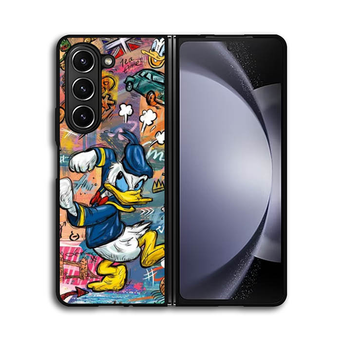 Hardcase Custom Hardcase ปลอก Samsung Galaxy Z Flip 8 7 6 5 4 3 Z พับ 8 7 6 5 4 3 Ultra SE 5G Donald