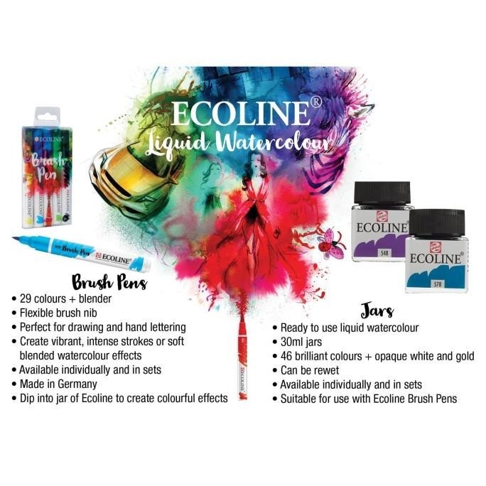 Royal talens ecoline ปากกาสีน้ํา