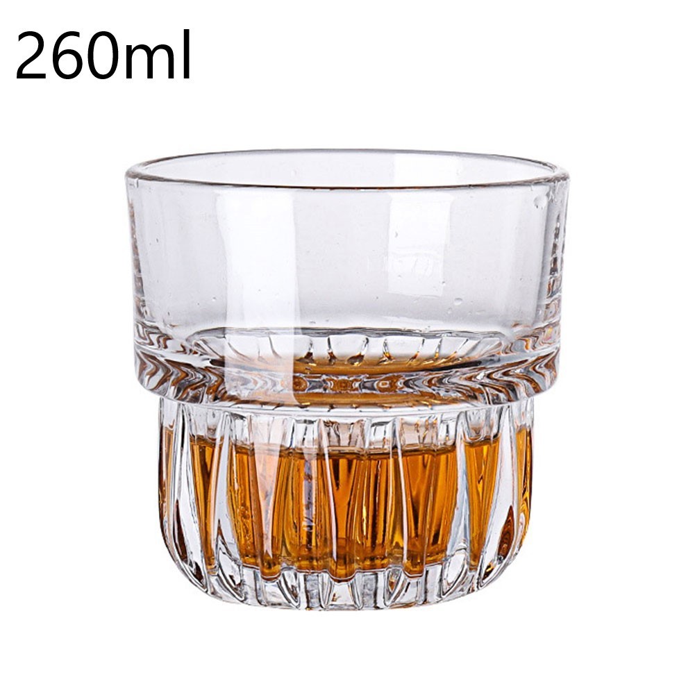 R3S One Two Cups Whisky Crystal Old-fashioned Rock Highball Glass 260 Ml - 2011zj - โปร่งใส R3WS