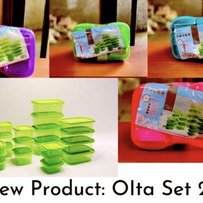 Calista Oita Set 20 Pc / Jar Set Oita