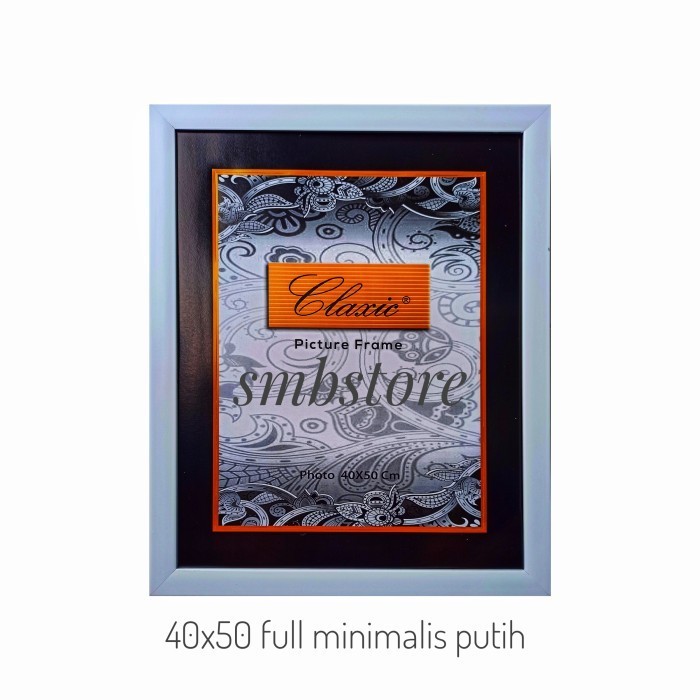 ล่าสุด 40X50 กรอบรูปสีดําและสีขาวสไตล์มินิมอลเต็มรูปแบบ