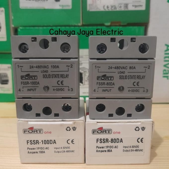 State Solid Relay Fort Fsr 100Da 1P 100A Fsr 80Da 1P 80A เดิม