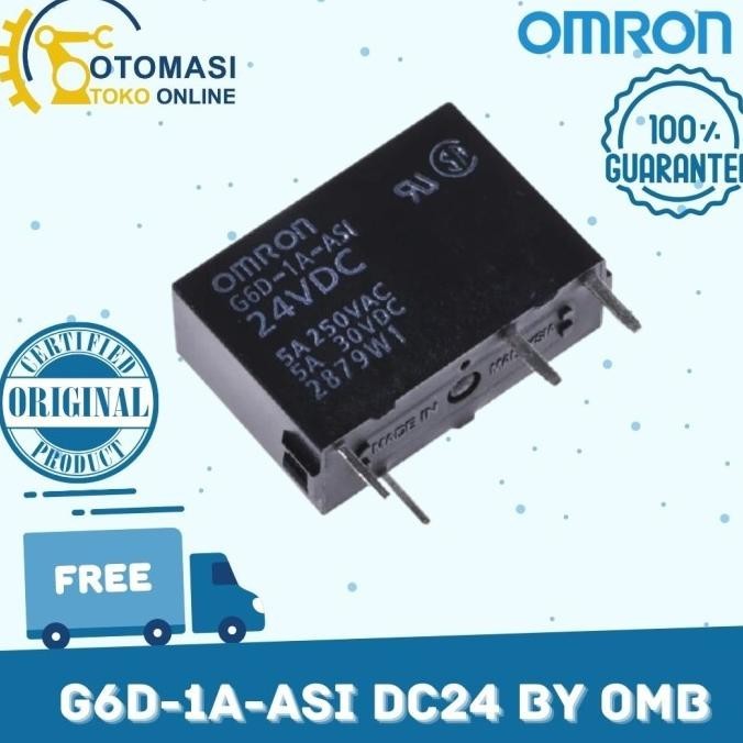 รีเลย์ Omron Emc G6D-1A-Asi Dc24 By Single Limited