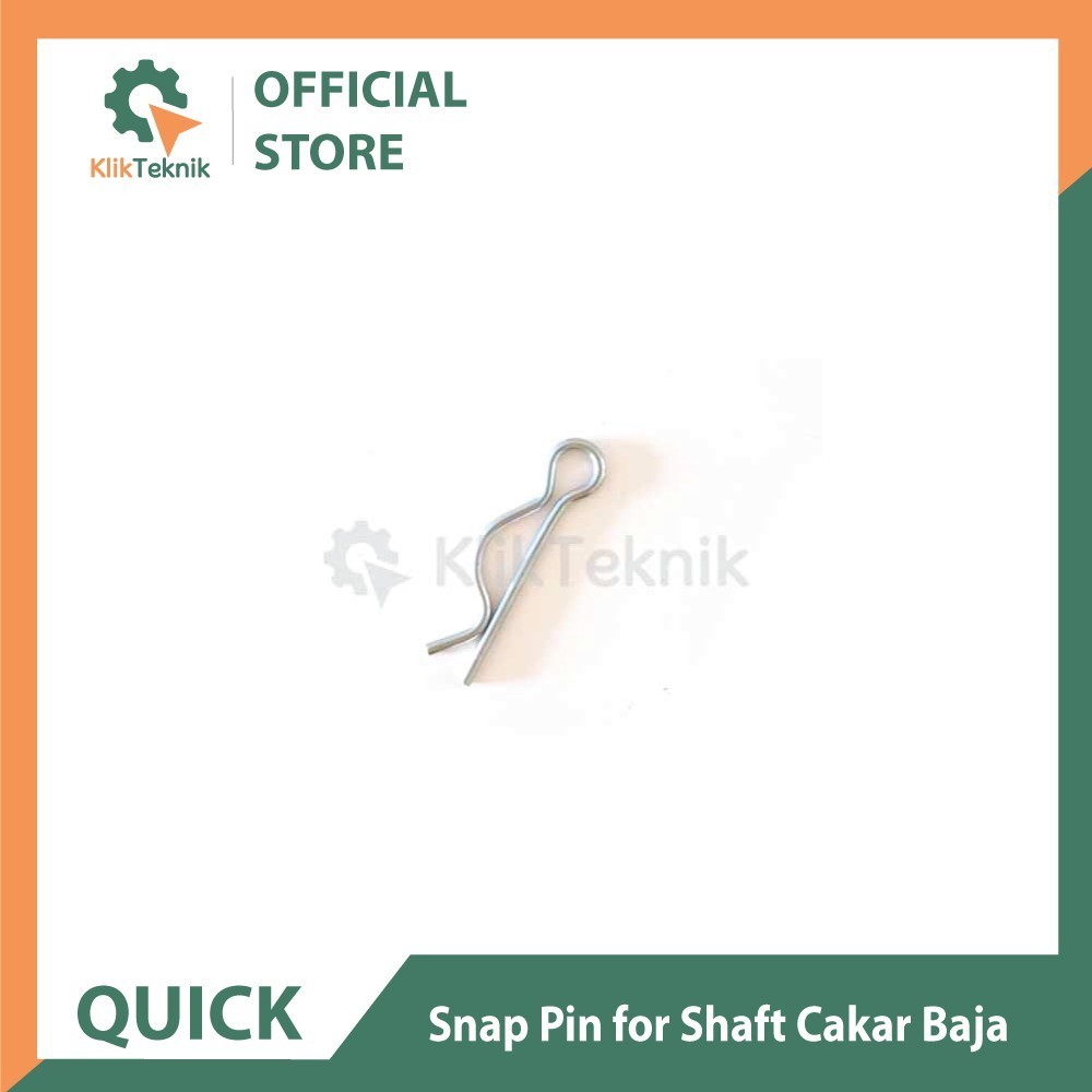 QUICK Snap Pin สําหรับเพลาก้ามปูเหล็ก