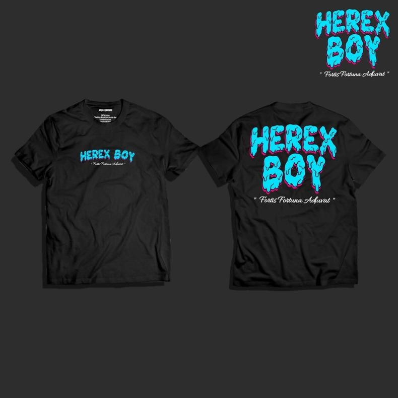 Herex Boy T-Shirt Cool Viral T-Shirt Mens Distro T-Shirt Herex Boy