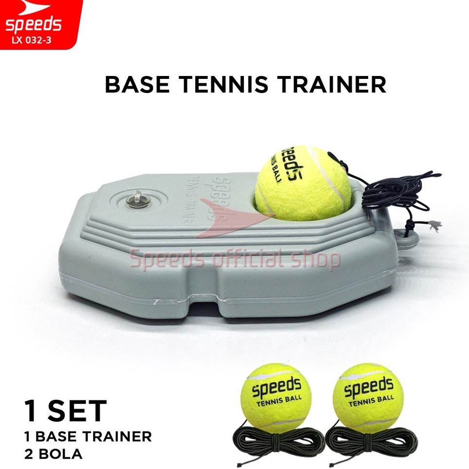 ห้ามพลาด it6H1t SPEEDS ลูกเทนนิสเชือกยืดหยุ่นวัสดุยางสําหรับเทนนิสการฝึกอบรมเทนนิสเทรนเนอร์เทนนิสกีฬ