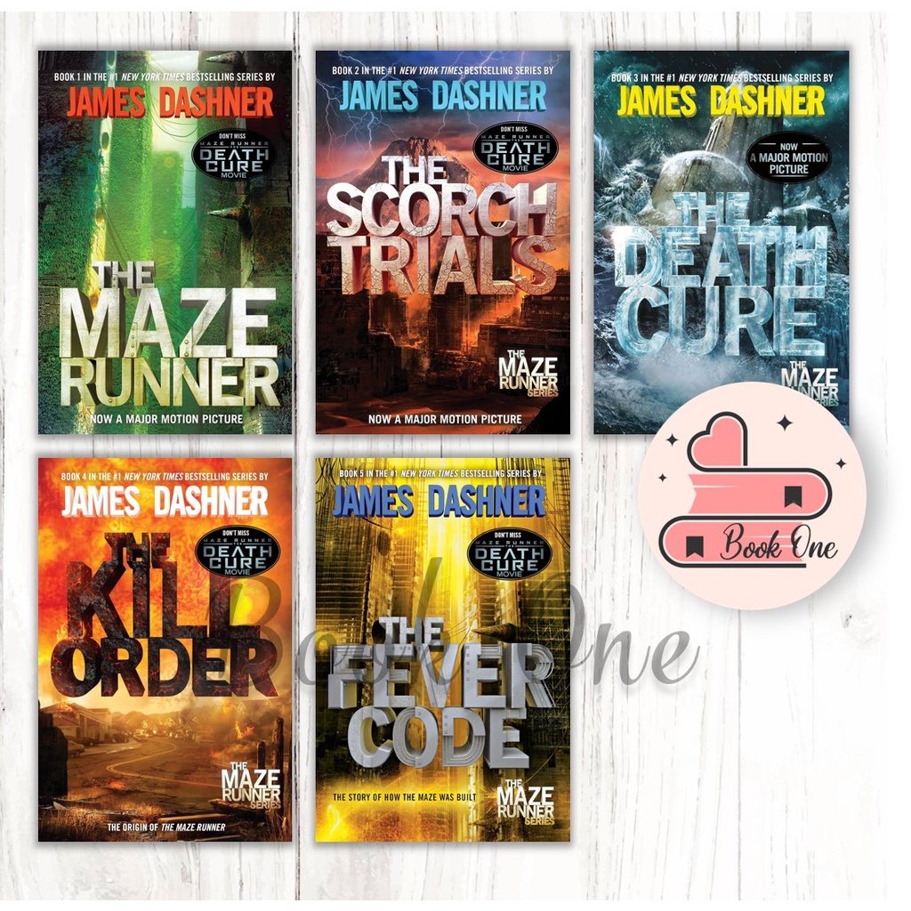 หนังสือ The Maze Runner series - James Dashner (ภาษาอังกฤษ)
