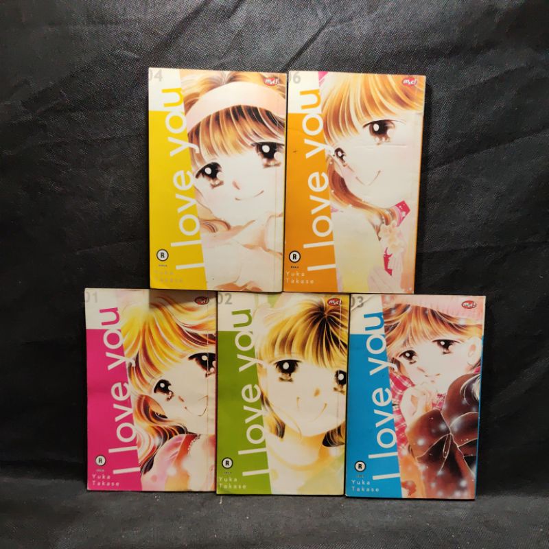 I Love You Comics เล่ม 1, 2, 3, 4, 6, Yuka Takase, M&C.