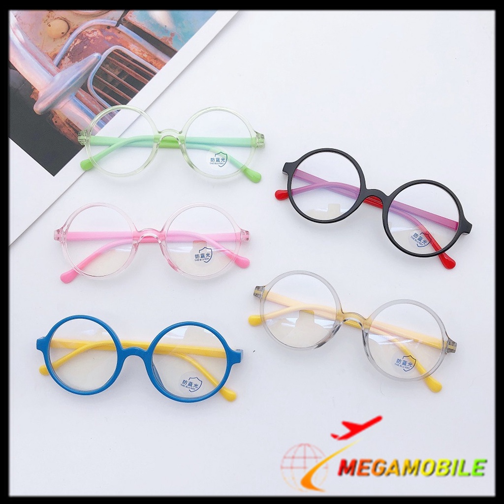 MATA MM - แว่นตาเด็ก 6652 แว่นตาป้องกันรังสีสําหรับเด็กรุ่นกลมคุณภาพสูงแว่นกันแดดเด็ก