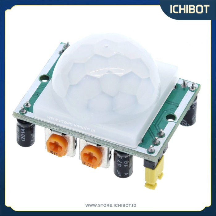 PIR Sensor HC-SR501 เซนเซอร์ตรวจจับความเคลื่อนไหว