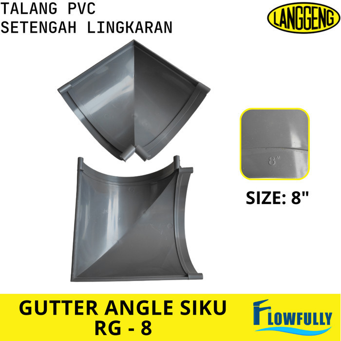 SIKU RG 8 LANGGENG HALF CIRCLE OVAL GTTER ANGLE ANGLE ANGLE