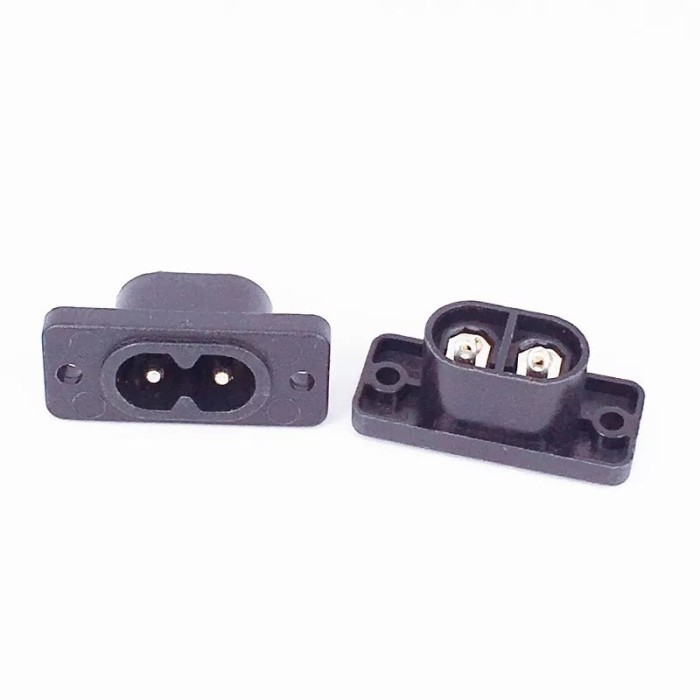 AC SOCKET NUMBER 8 ตัวหญิง 34x15x16mm