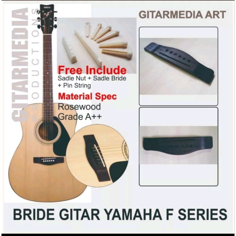 สะพานกีตาร์โปร่ง yamaha F310 - สะพานกีตาร์yamaha