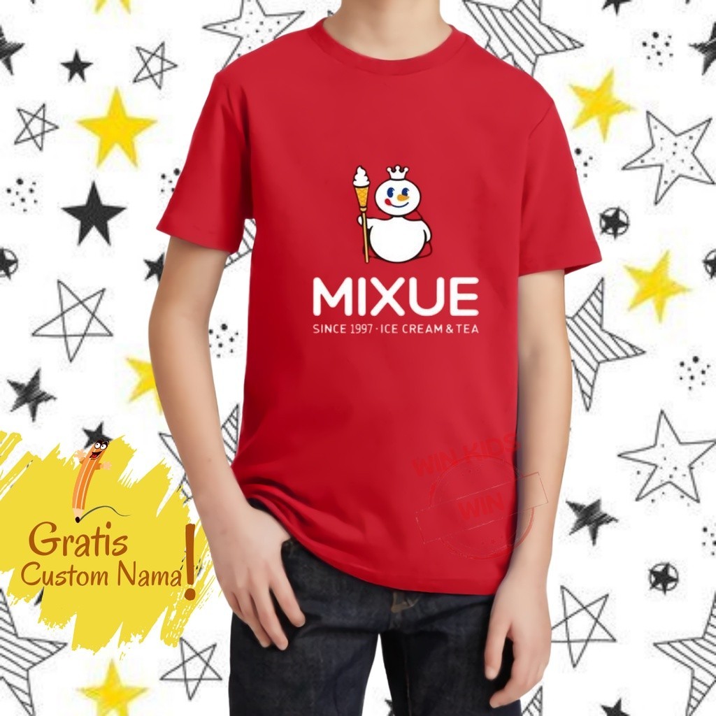 เสื้อยืด Cwo/cwe CHILDRENS AGES 2 YEARS-10 YEARS (MIXUE)
