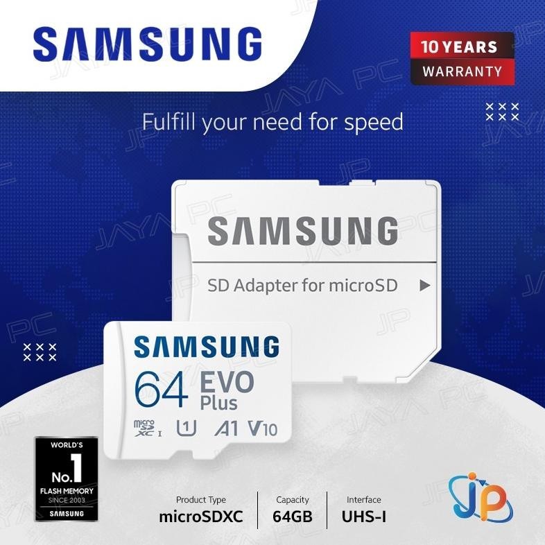 Samsung EVO PLUS MICROSDXC A1 64GB - MICRO SD VIRAL