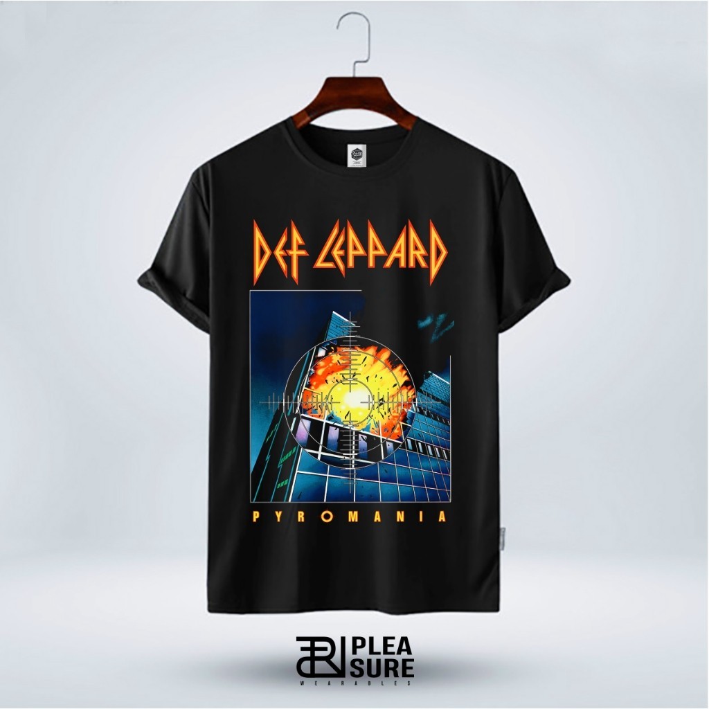 เสื้อยืด Def Leppard Pyromania