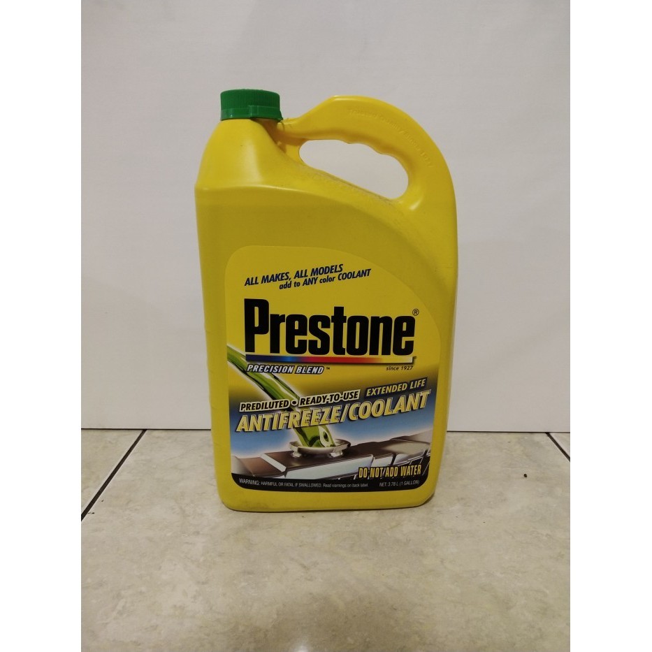 Hijau Prestone หม้อน้ําลม Coolant สีเขียว 3.78L 3.78 ลิตร