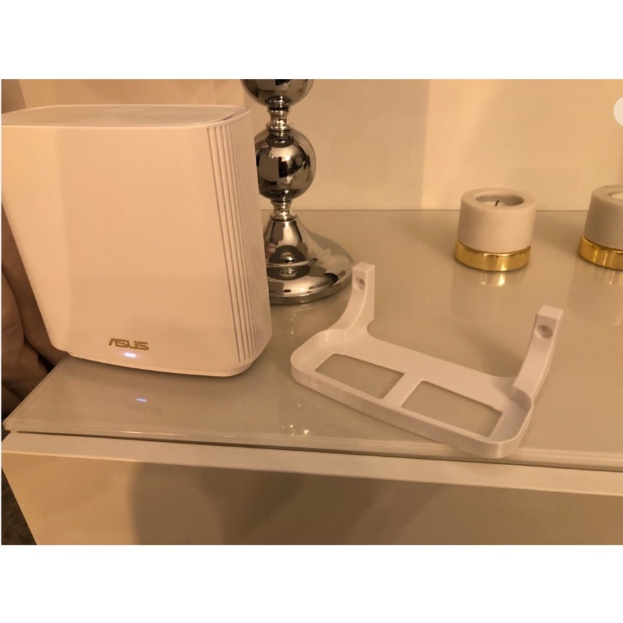 3D พิมพ์ติดผนังวงเล็บตาข่ายเราเตอร์ ASUS ZenWiFi XT8 AX 6600