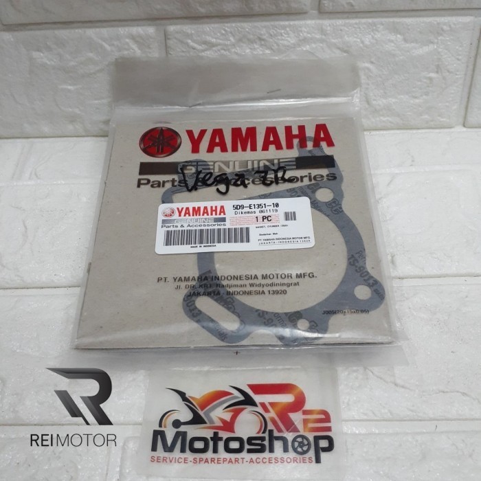 Original Vega ZR บล็อกล่างปะเก็นกระบอกบรรจุ YGP 5D9-E1351-10