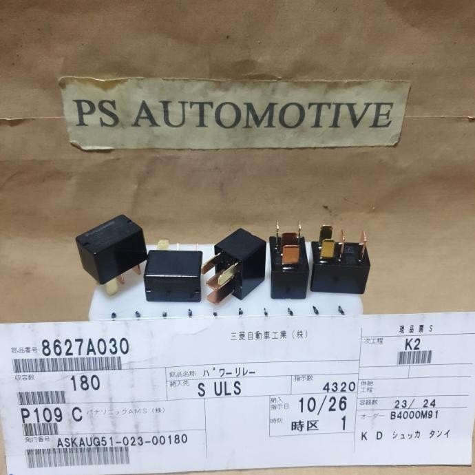 ต้นฉบับ Mitsubishi Pajero Sport Xpander Ac Relay Auction 8627A030