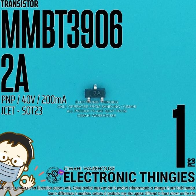 (20) MMBT3906 SOT23 JCET 2A ทรานซิสเตอร์ 2N3906 3906 บางgie43 รับประกัน