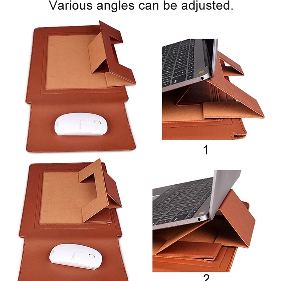 (K5X ➤☑) กระเป๋าแล็ปท็อปกระเป๋ากระเป๋าแล็ปท็อปกระเป๋าหนัง Macbook แล็ปท็อป 13 นิ้ว 14 นิ้วกระเป๋าหนั