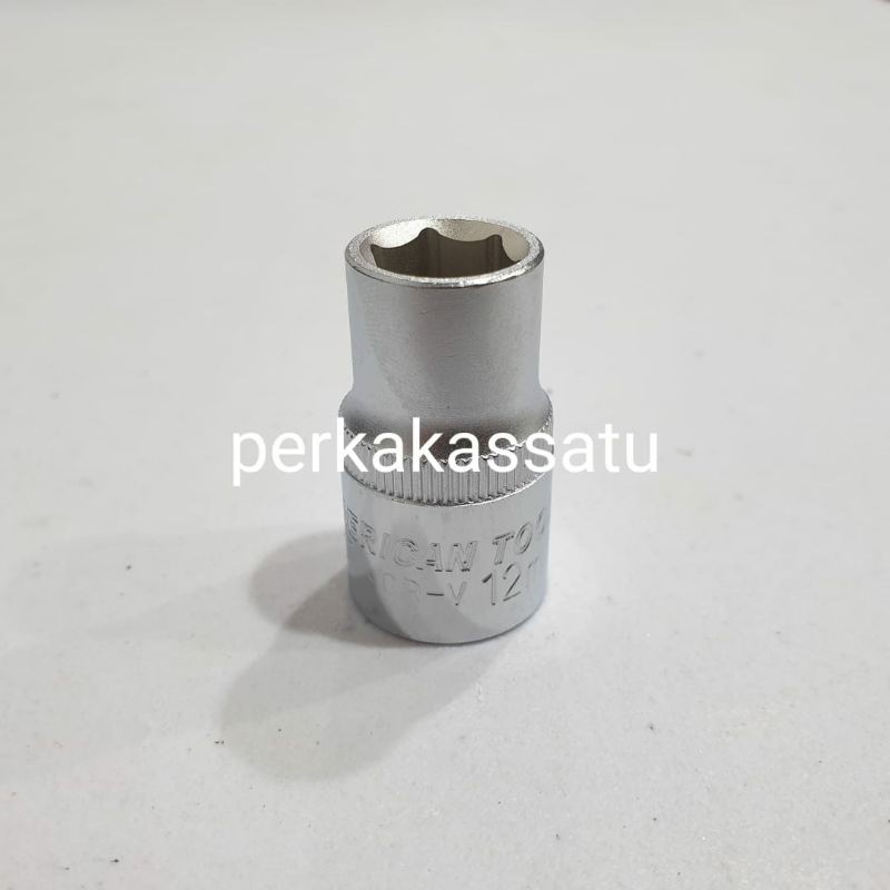 MATA SOCKET WRENCH 1/2" X 12MM 6PT AMERICAN TOOL 12 MM SOCKET SOK SHOCK
