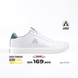  37-44 Arrow รองเท้าผ้าใบลําลอง สีขาว สีเขียวเข้ม สีเทาอ่อน