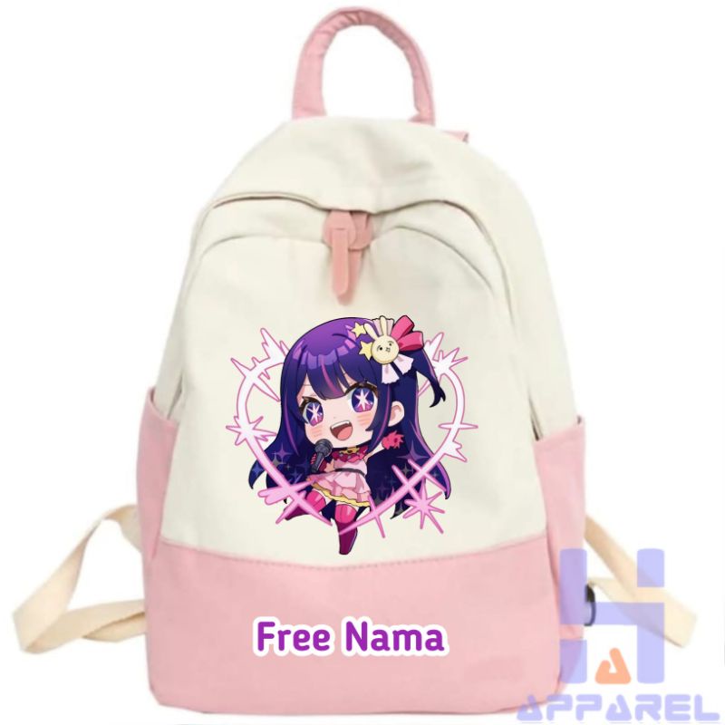 OSHI CHILDRENS BACKPACK NO KO ANIME OSHI NO KO FREE NAME