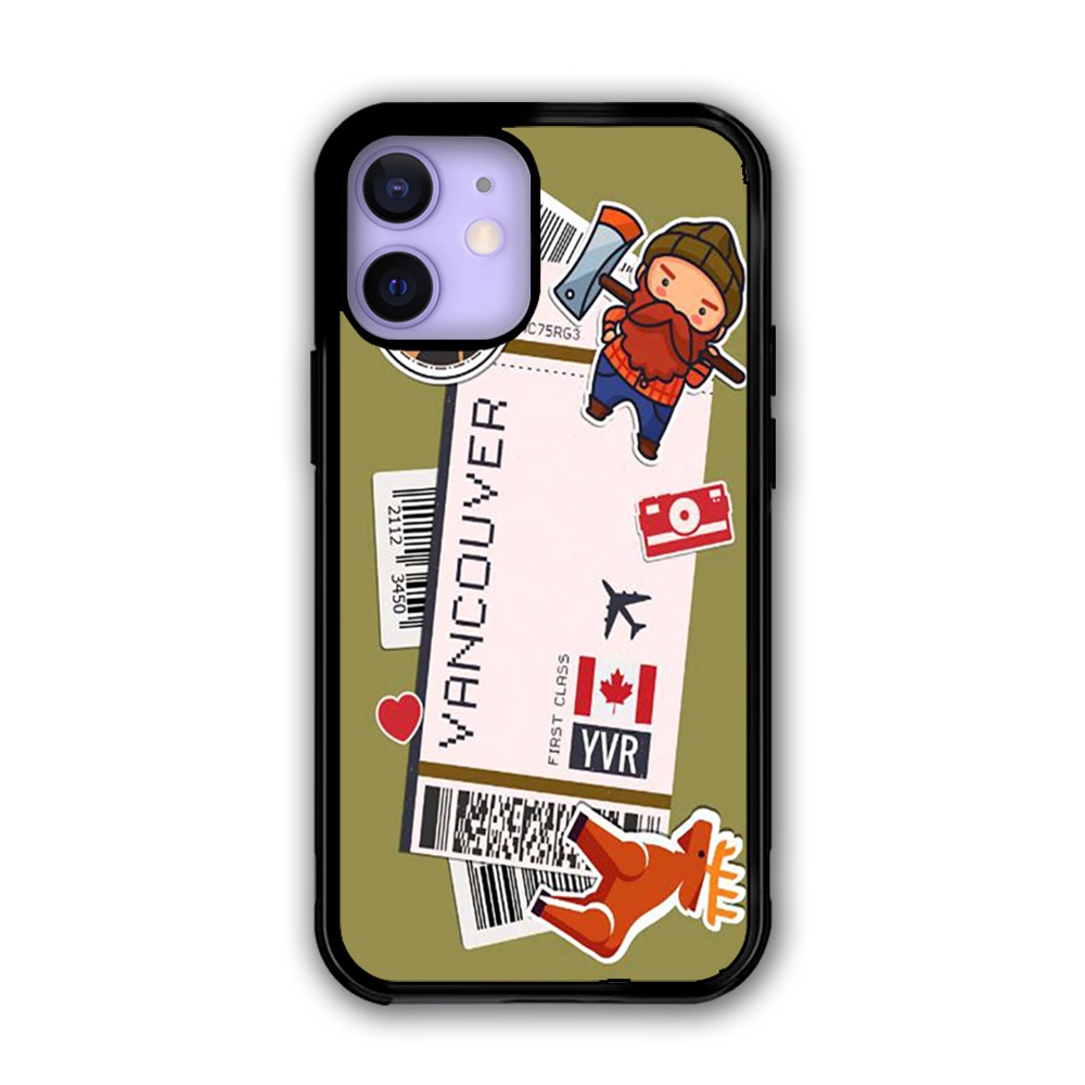 Casing Case Iphone 12 Hardcase 11 13 14 15 Pro Max Plus Custom Premium Figure Ticket Vancouver