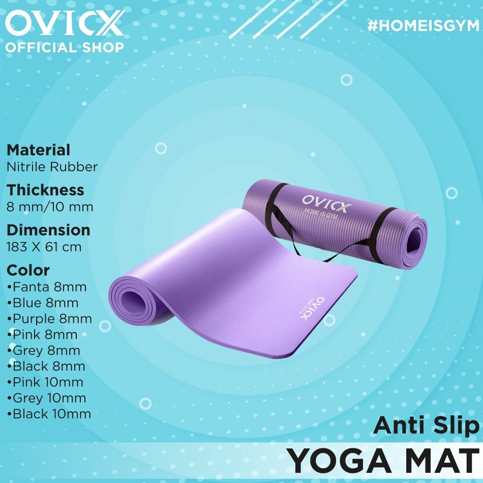 IMMEDIATELY ORDER OVICX - เสื่อโยคะกันลื่น XQIAO