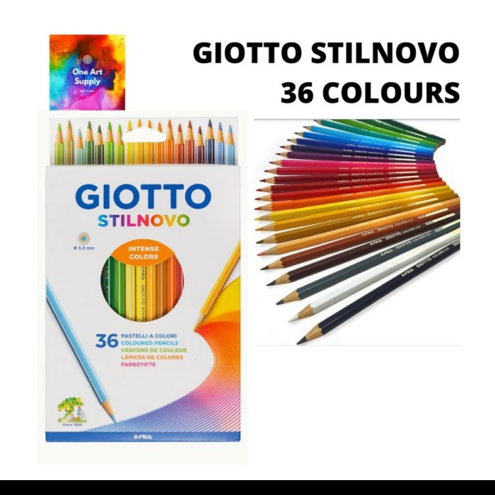 Giotto Stilnovo Color Pencil 36